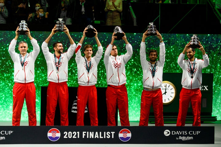 2021年に準優勝したクロアチアチーム。（C）Getty Images