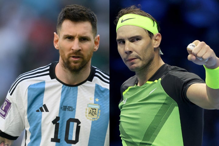 エキジビション参加のためにブエノスアイレスを訪れているナダルがワールドカップで苦戦するアルゼンチン代表とメッシにエールを送った。(C)Getty Images