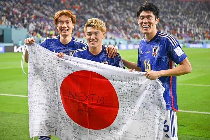 W杯で快進撃を続ける日本。そのパフォーマンスに韓国の解説者が驚きとともに、謝罪を口にした。写真：金子拓弥（THE DIGEST写真部／JMPA代表取材）