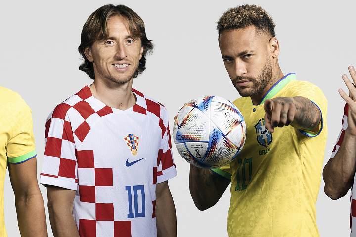 日本を破ったクロアチアと優勝候補のブラジルが激突。米放送局の興味度によるランク付けでは４位となっている。(C) Getty Images