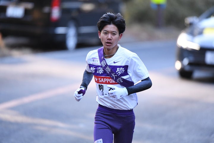 駒澤大で唯一、区間賞を獲得した伊藤。６区での快走が、チームに勢いをもたらした。写真：JMPA