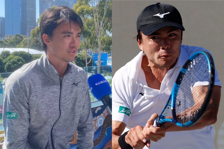 ダニエル太郎はオフシーズンに追い込んだトレーニングを行なった。その成果を全豪オープンで出したいという。写真左：WOWOW、右：Getty Images