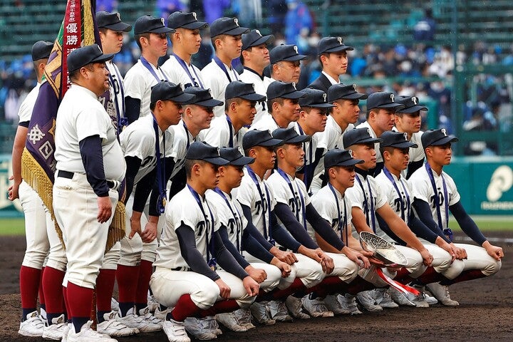 全国制覇を幾度も成し遂げている大阪桐蔭は選手の個性を伸ばす手法を取っている。しかしながら、現在の高校野球界で彼らのような指導を行なえるのは限られた学校だけである。(C)THE DIGEST