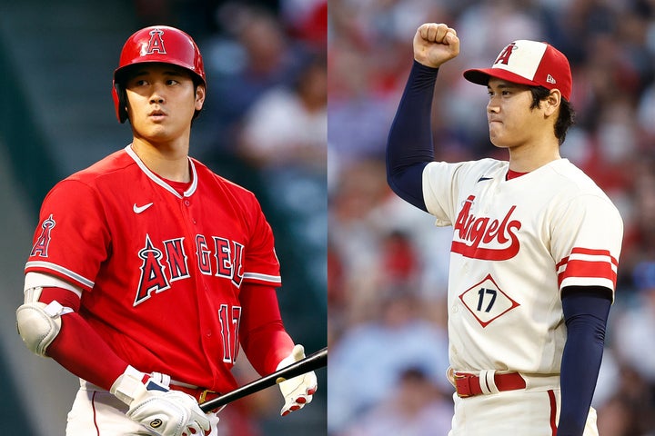 過去２シーズン投打で好成績を収める大谷は、WBCベスト９に選出された。(C)Getty Images