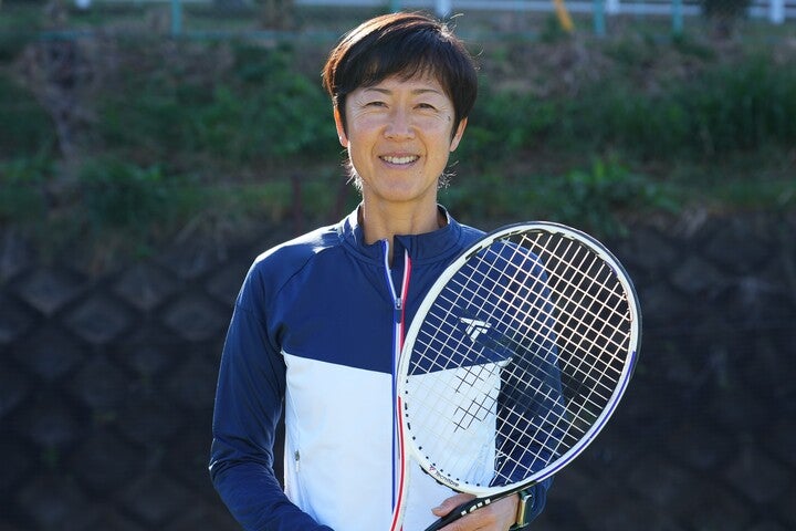 小学3年の時にテニスを始めた神尾氏。水泳にも打ち込んでいたが、6年時からテニス一筋になった。写真：THE DIGEST写真部