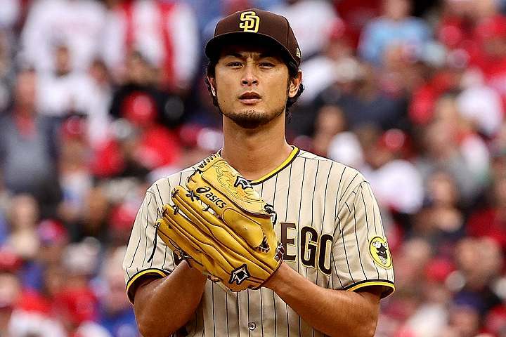 パドレスでは昨季16勝を挙げたダルビッシュ。長期契約を掴み、満を持してWBCへ臨む。(C) Getty Images