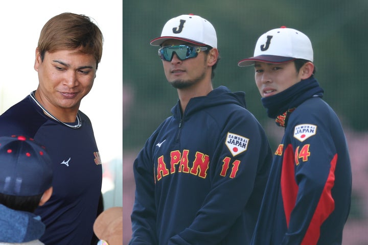佐々木（右）は侍ジャパンの合宿で一番仲が良くなった選手に宇田川（左）の名を挙げた。写真：梅月智史