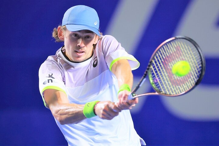 ATP500カテゴリーで初優勝を手にしたデミノーは、間もなく迎える北米マスターズ２大会へ弾みをつけた。（C）Getty Images