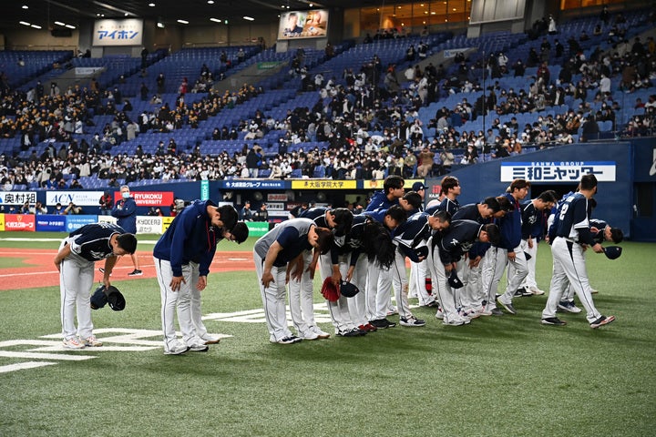 オリックスと強化試合を行なった韓国代表は２-４で黒星を喫した。(C)Getty Images