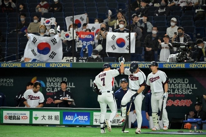 チェコ戦でようやく今大会初勝利を挙げた韓国代表。終盤の３失点が８強進出に向けてどう影響するか。(C)Getty Images