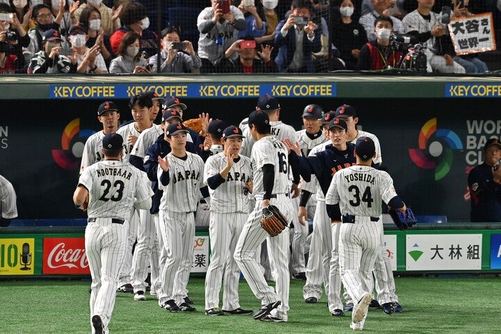 大きな興奮を列島に提供している侍ジャパンとWBC。その熱狂ぶりは、野球の本場でも注目を集めている。(C)Getty Images