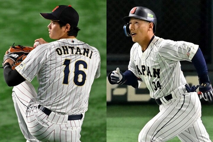 投打で侍ジャパンを牽引している大谷（左）と吉田（右）。米メディアでは、この二人以外にも熱視線が注がれている。(C)Getty Images