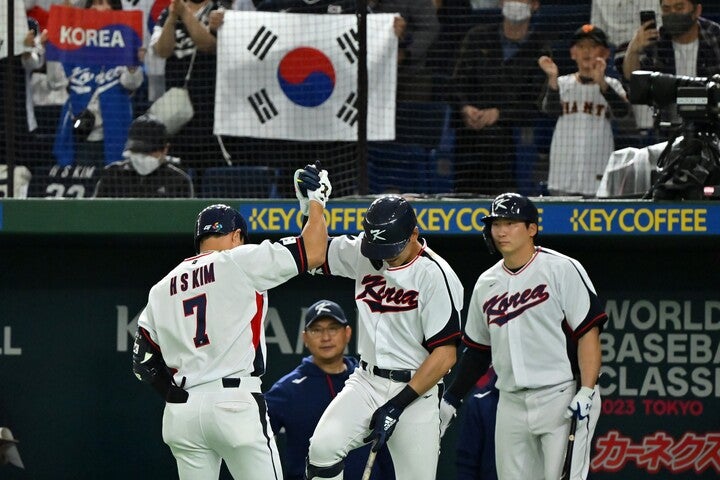 WBCでは思うように結果を残せなかった韓国代表。そんな後輩たちに往年の名投手がアドバイスを送った。(C)Getty Images