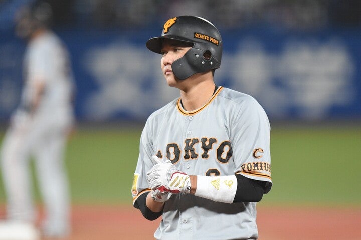 ６日のDeNA戦は３タコに終わった坂本。(C)THE DIGEST写真部