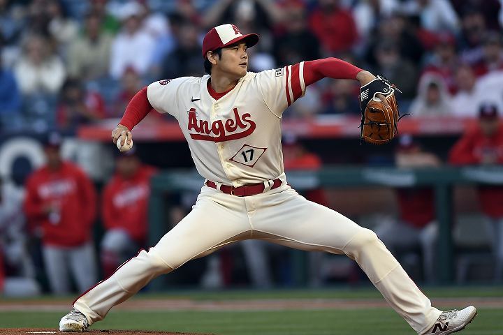 現地10日のナショナルズ戦で今季２勝目を挙げた大谷。(C) Getty Images