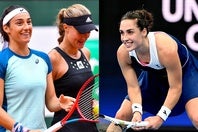 テニスには１人で戦うシングルスと２人で戦うダブルスがあるが、各々の種目に適した素材や設定はあるのだろうか。(C)Getty Images