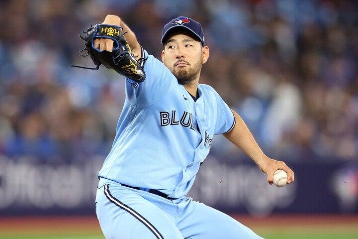 今シーズン絶好調の菊池。現地記者も驚きのようだ。(C)Getty Images