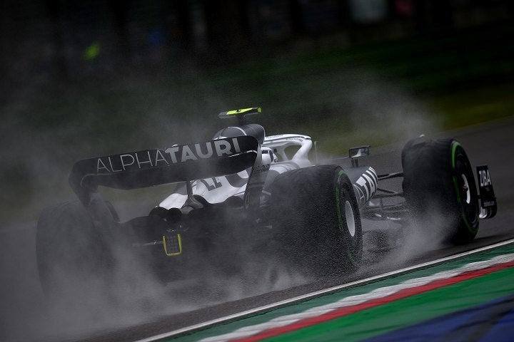 昨年のエミリア・ロマーニャGPも雨の中でのレースだった。(C) Getty Images