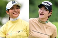 ゴルフの魅力をSNSで語った原（右）と吉田（左）。(C)Getty Images
