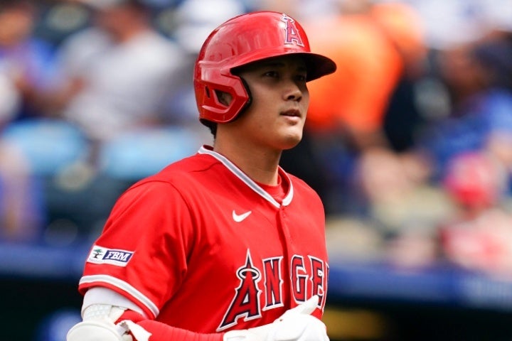 大谷はメジャー通算150本目となる23号ソロを放ったが、チームは大逆転負けを喫した。(C) Getty Images