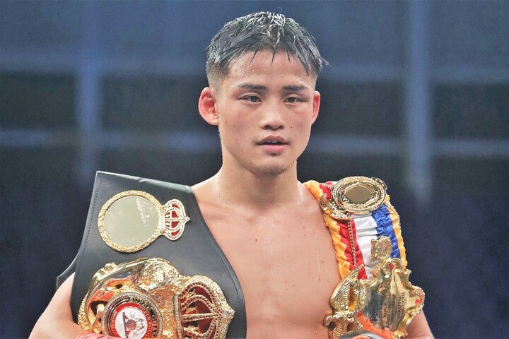 元世界王者の京口がフランコの体重超過について言及した。(C)Getty Images