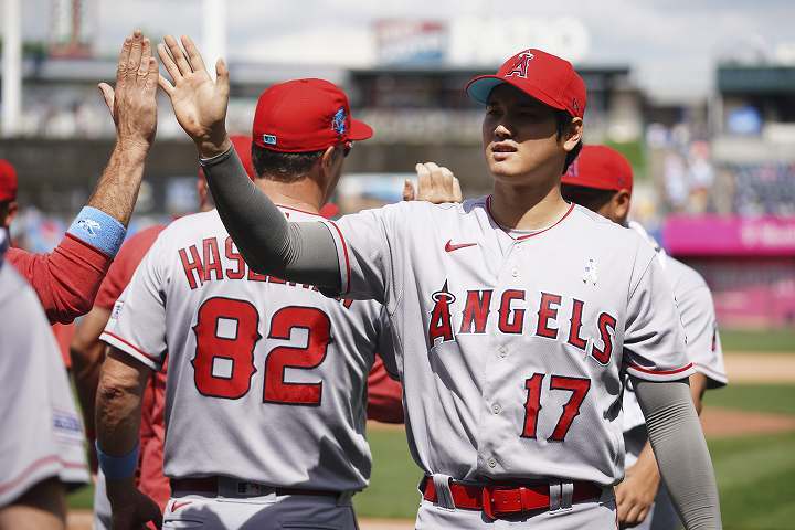 絶好調の大谷だが、チームは続出する負傷者に悩まされている。(C) Getty Images