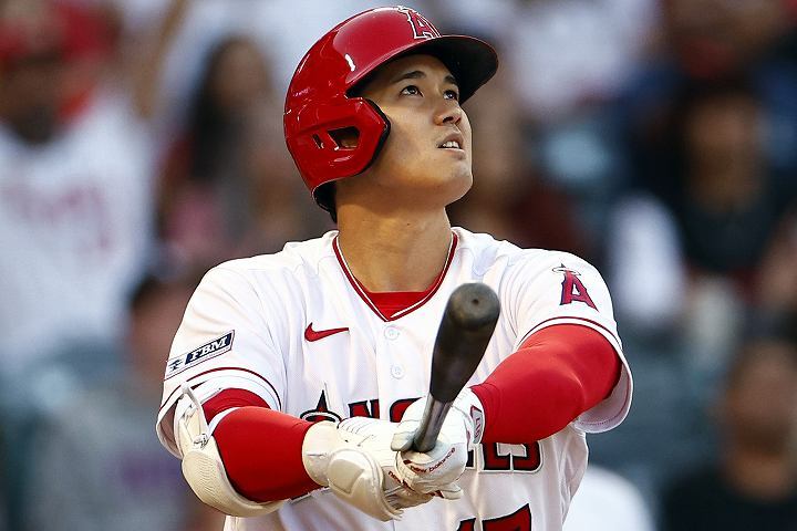 前日２ホーマーの大谷が２番・指名打者で先発出場。(C) Getty Images