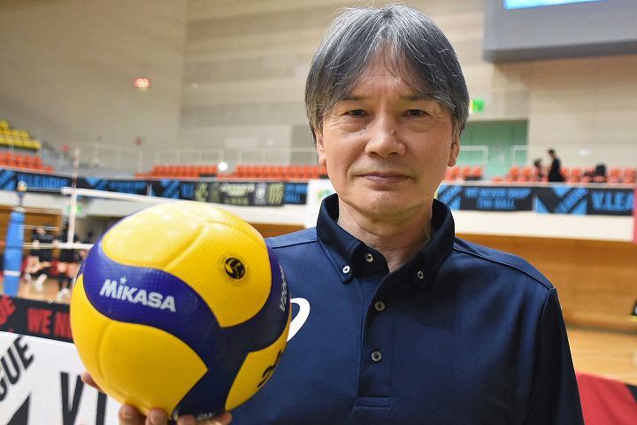 國分裕之・Vリーグ機構会長 写真：北野正樹