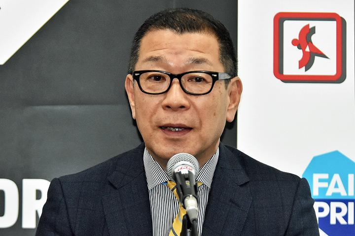 大河正明副会長。写真：北野正樹