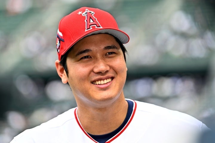 ３年連続３度目の球宴を終えた大谷。レギュラーシーズンも、いよいよ後半戦に突入する。(C)Getty Images