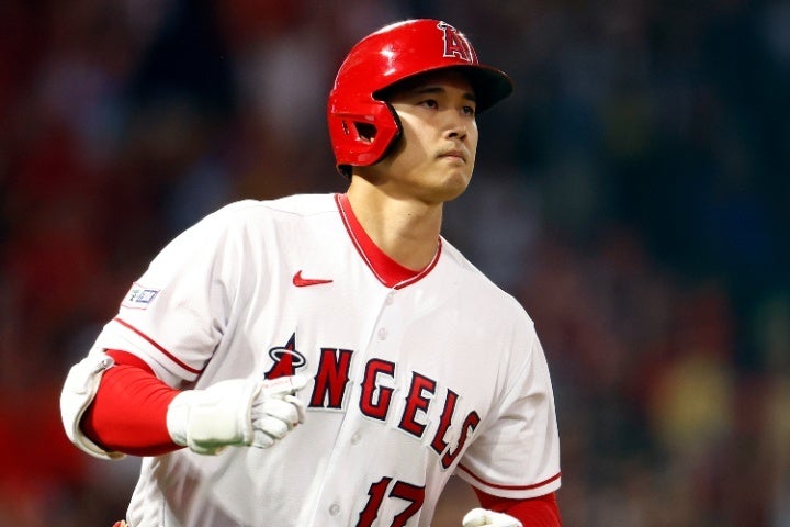 大谷はア・リーグ本塁打ランクトップを独走する33号ホームランを放った。(C)Getty Images