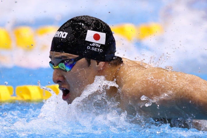 瀬戸は200m個人メドレーでも決勝進出を果たした。(C)Getty Images