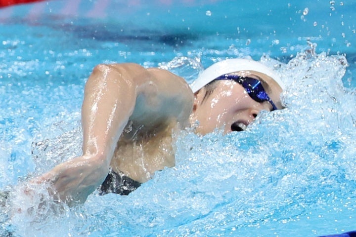 池江は100m自由形準決勝で姿を消した。(C)Getty Images