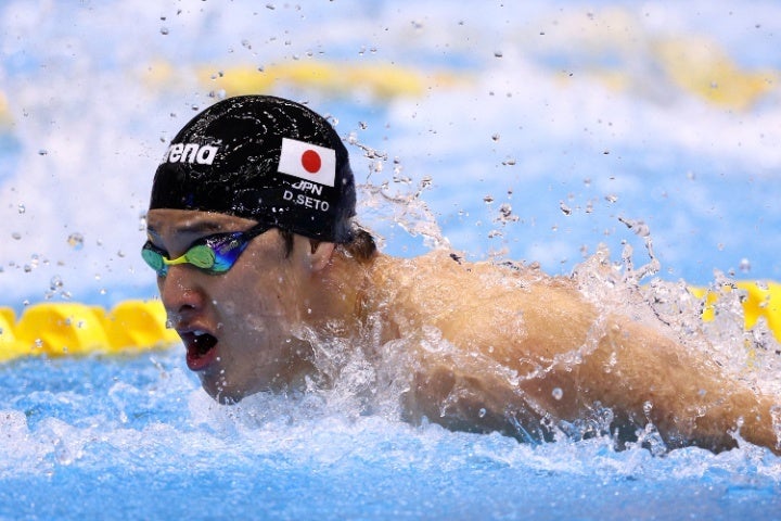 瀬戸は200m個人メドレーで６位に終わり、今大会２つ目のメダルはならなかった。(C)Getty Images