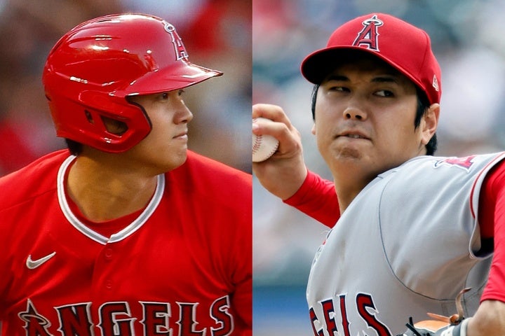 大谷はダブルヘッダーだったタイガース戦、投打で異次元の活躍を見せた。(C)Getty Images