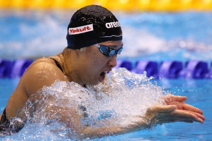 鈴木は50m平泳ぎで決勝に進出した。(C)Getty Images