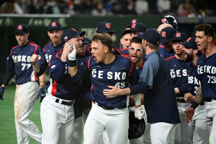 再来日したチェコ代表。日本の野球を楽しんだようだ。(C)Getty Images