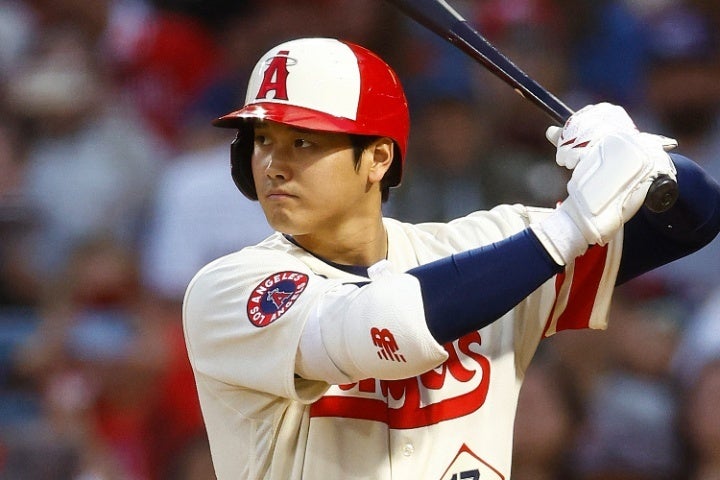 大谷は「２番・指名打者」で先発出場し、２試合ぶりの安打を放ったが、チームは悪夢の６連敗を喫した。(C) Getty Images