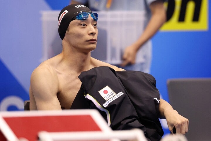 日本水泳連盟に対して不満の声を挙げた五十嵐を擁護する入江。(C)Getty Images