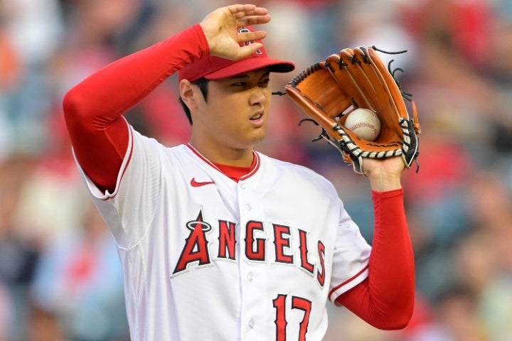 大谷は自ら次回先発登板の延期をネビン監督に伝えた。(C) Getty Images