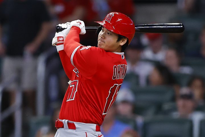 大谷が第１打席で今季42号を放った。