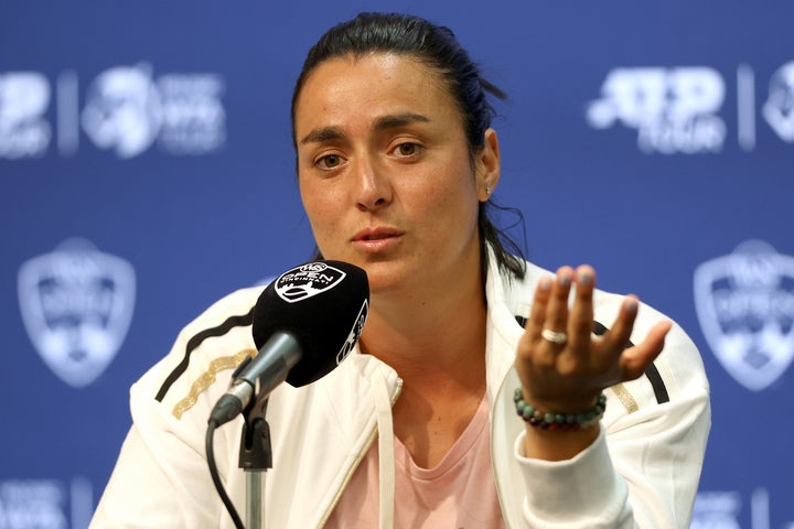 WTAファイナルズは深圳開催なのか？ 確実な情報が発表されないことに、ジャバーは苛立ちを隠さない。(C)Getty Images