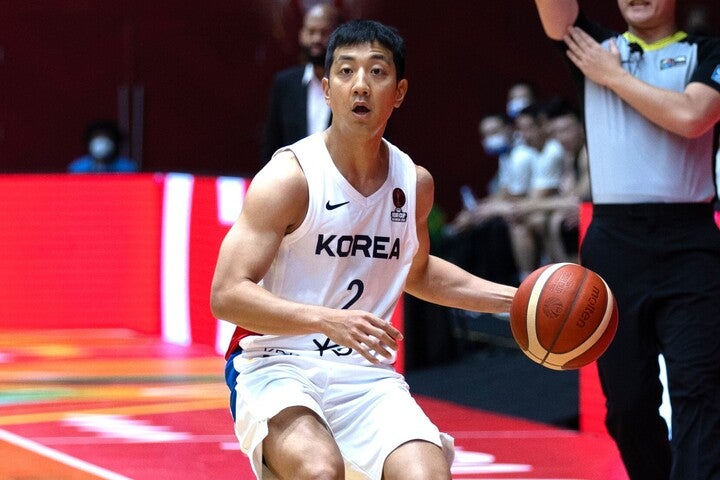 バスケットボール韓国代表のホ・フンによるSNS投稿が物議を醸している。(C)Getty Images