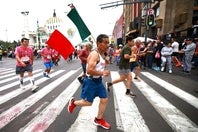 伝統あるメキシコシティマラソンで１万1000人のランナーが「失格処分」を受けた。(C)Getty Images