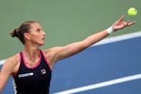 左手首のケガが原因で元女王のプリスコワが今シーズンを終了することになった。（C）Getty Images