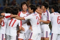 日本と決勝を戦う北朝鮮。男子サッカーの騒動もあり、海外メディアも注目している。(C)Getty Images