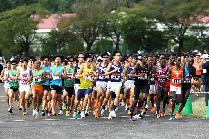 100回大会は史上最多57チームが出走する。写真は前回大会の様子。写真：滝川敏之