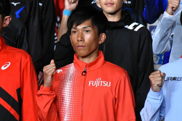 15日のMGCで優勝候補に目される鈴木健吾。(C)THE DIGEST