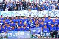 J１初昇格を決めた町田。来季の戦いぶりに注目が集まる。写真：田中研治（THE DIGEST写真部）