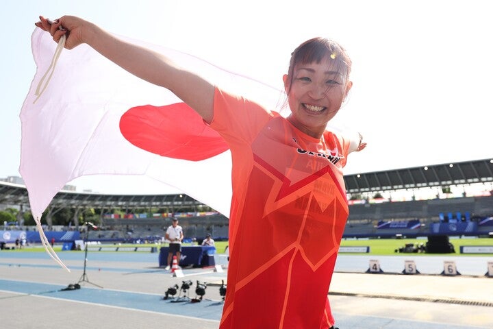 今夏に開催された世界選手権では銅メダルに輝いた中西。(C)Getty Images